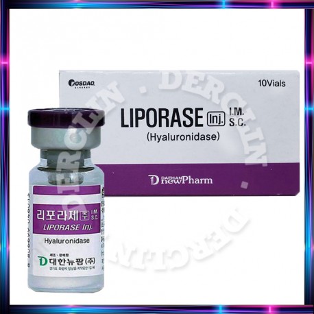 LIPORASE Enzima Hialuronidasa, 1 Vial