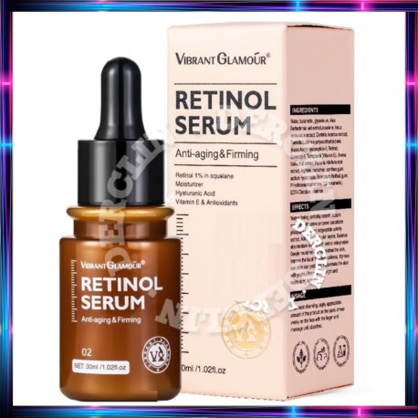 Serum Retinol 1% Vitamina E y Ácido Hialurónico Antiarrugas