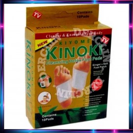 Parches Desintoxicantes para Pies KINOKI Caja 10 Piezas